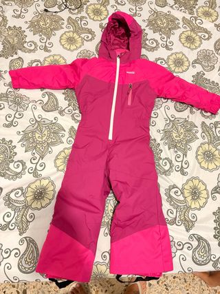 Mono esquí niña rosa Decathlon
