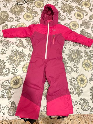 Mono esquí niña rosa Decathlon