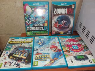 Juegos Nintendo Wii U - Mario, ZombiU, etc