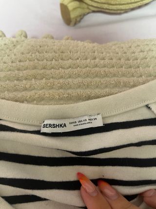 Top rayas Bershka XS