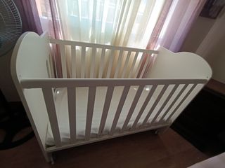 Cuna bebé blanca - Cuna niño