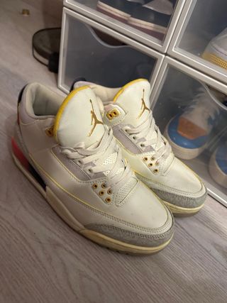 Zapatillas Jordan 3 - Beige/Amarillo