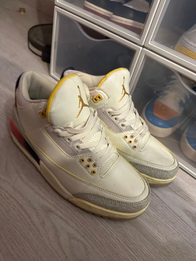 Zapatillas Jordan 3 - Beige/Amarillo