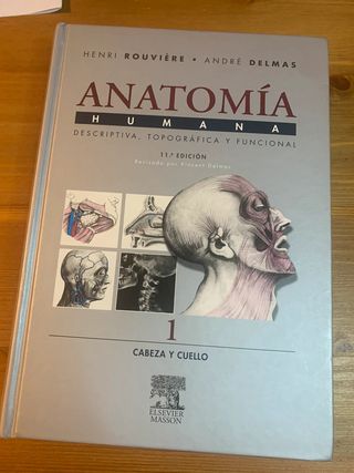 Eouviere anatomía humana tomo 1 cabeza y cuello