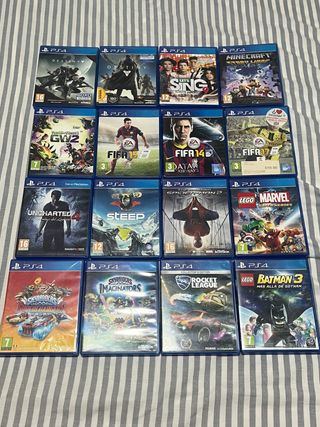Juegos PS4 Variados ( Precio Descripcion)