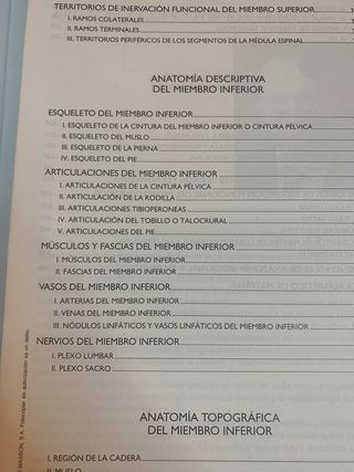 Rouviere anatomía humana miembros tomó 3