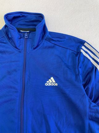 Felpa Adidas blu vintage taglia L