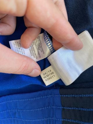 Felpa Adidas blu vintage taglia L