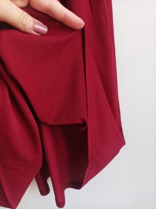 Vestido rojo premamá talla M