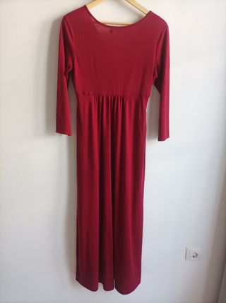 Vestido rojo premamá talla M
