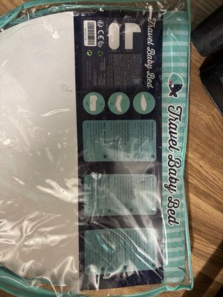 Cuna viaje bebé - Plegable