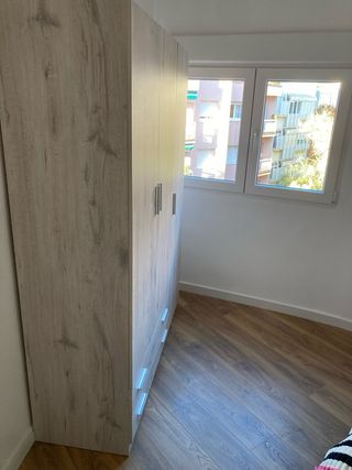 Armario ropero 3 puertas beige