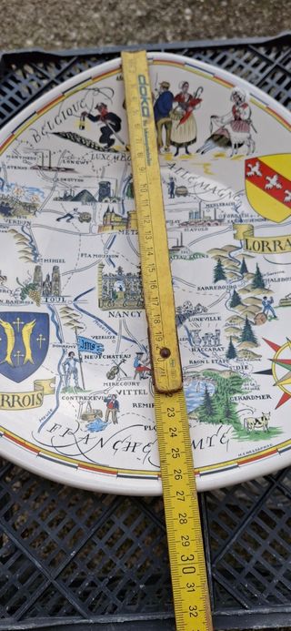 Piatto decorativo Francia