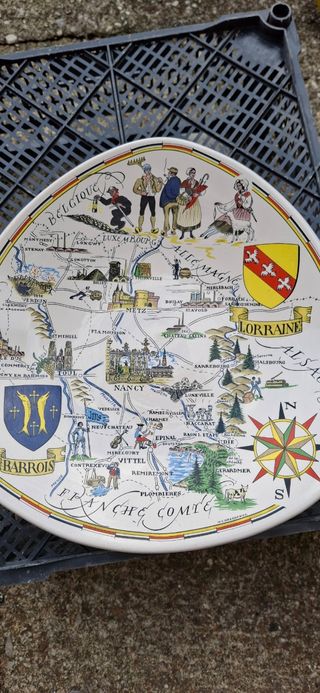 Piatto decorativo Francia