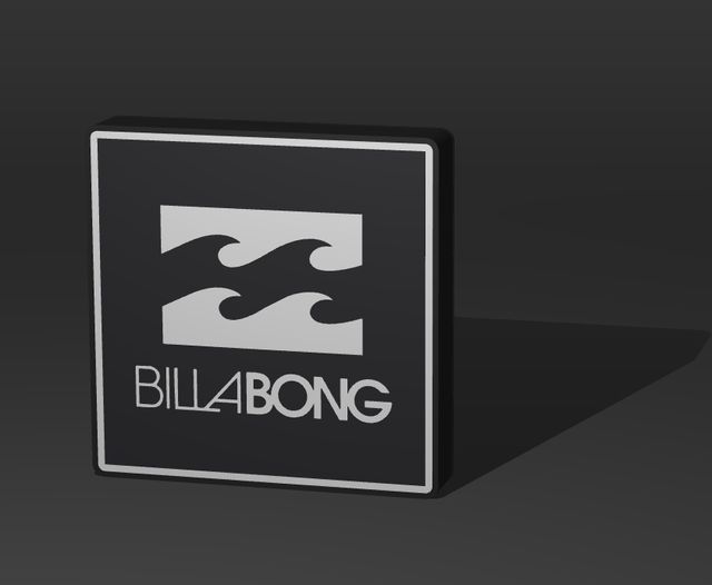 Cartel Billabong Luminoso