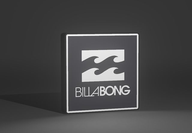 Cartel Billabong Luminoso
