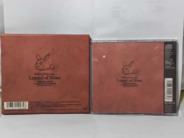 Banda sonora Legend of Mana 100% original