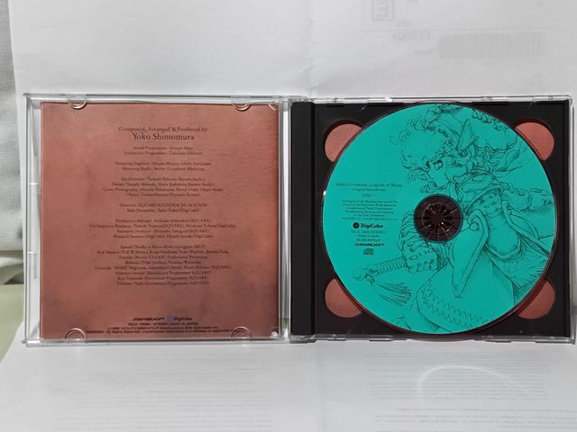 Banda sonora Legend of Mana 100% original