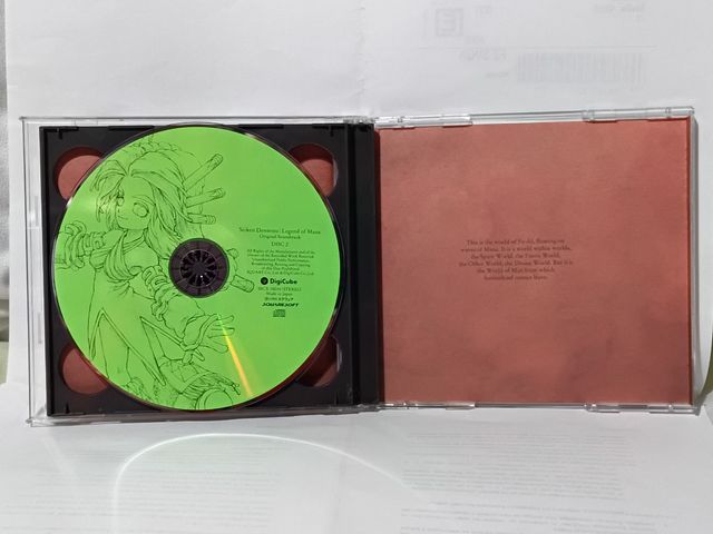 Banda sonora Legend of Mana 100% original