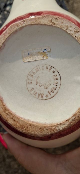 Caraffa Galletto Ceramica Dipinta a Mano