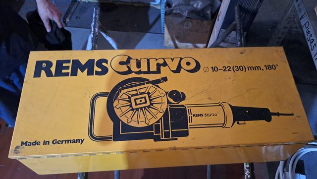 Curvadora Tubos REMS Curvo 10-30mm
