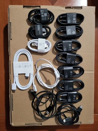 16 cabos originais samsung