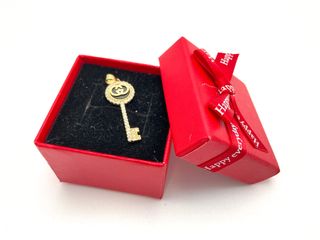 colgante oro 18k con circonita