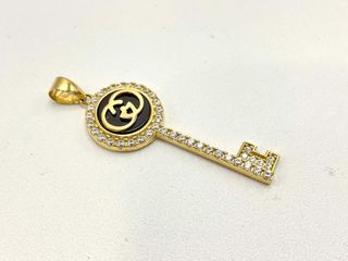 colgante oro 18k con circonita