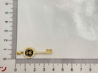 colgante oro 18k con circonita