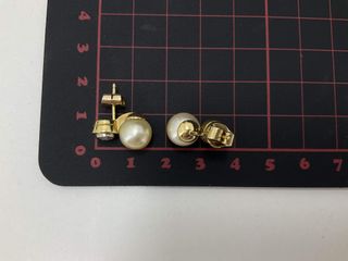 pendientes oro 18k con piedra