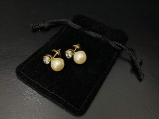 pendientes oro 18k con piedra