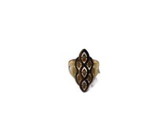 anillo oro 18k con piedra con circonita