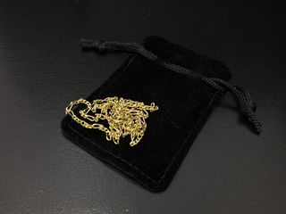cadena oro 18k 24cm