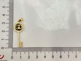 colgante oro 18k con circonita