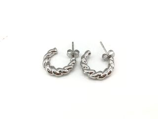 pendientes plata 925mm