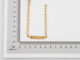esclava oro 18k
