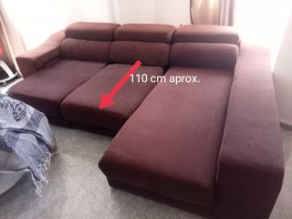 Sofá Chaise Lounge XL con cama