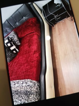 Cama moderna cabecero, capitone piedras de. Swarov