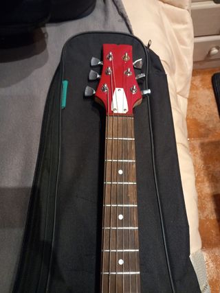 Rebajada! hollow body con funda pastillas ibanez