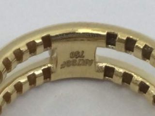 anillo oro 18k con piedra