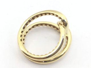 anillo oro 18k con piedra