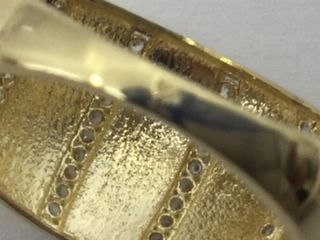 anillo oro 18k con piedra con circonita