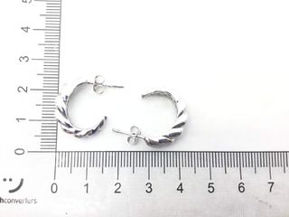pendientes plata 925mm