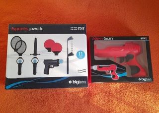 Ofert*NUEVO-PS3:Accesorios juegos deporte+Pistola 