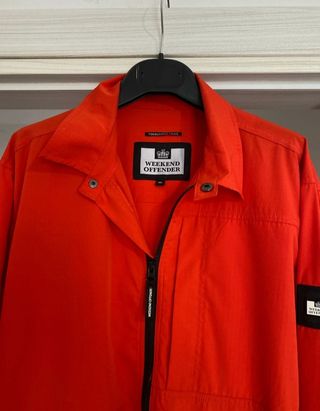Nueva sin etiquetas Chaqueta Weekend Offender roja