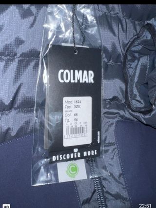 Giubbotto Colmar Uomo nuovo 