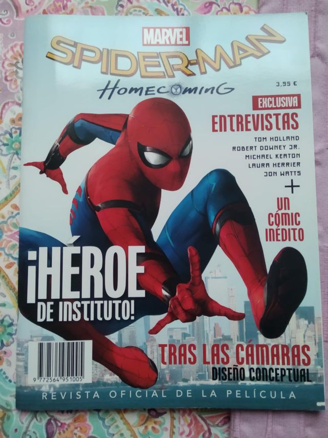 Spider-Man Homecoming Revista oficial de la peli