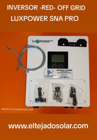 Inversor Lux power SNA PRO 6KW 48V 2 MPPT