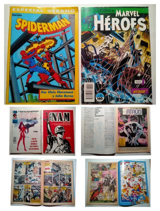 MARVEL CÓMICS SPIDERMAN. PATRULLA X. 4 FANTÁSTICOS