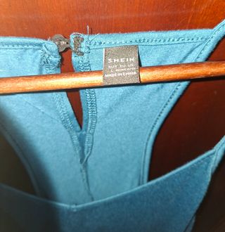 Mono Shein Verde Azulado Nuevo L